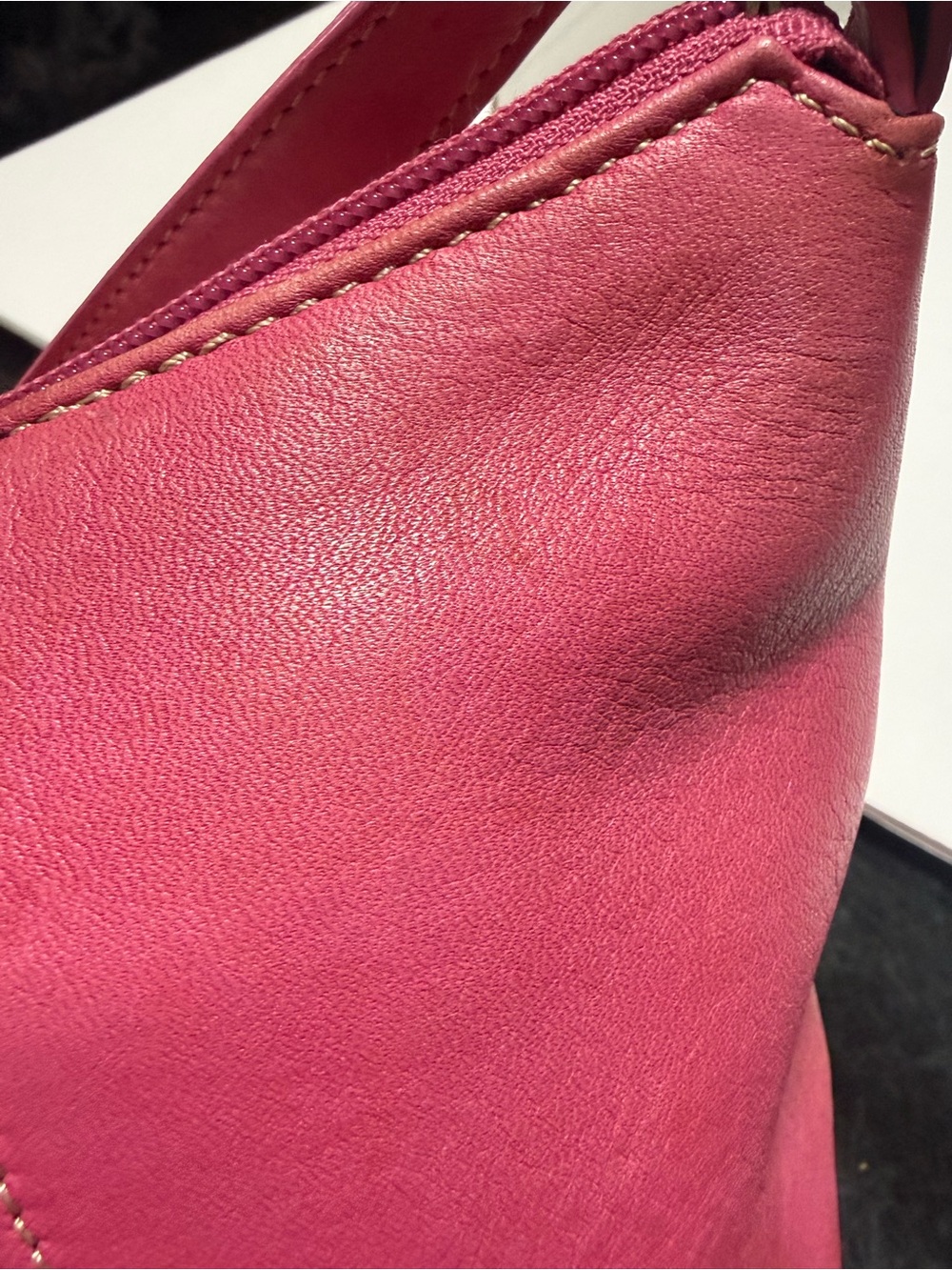 Tignanello pink leather bag - Picture 11 of 11
